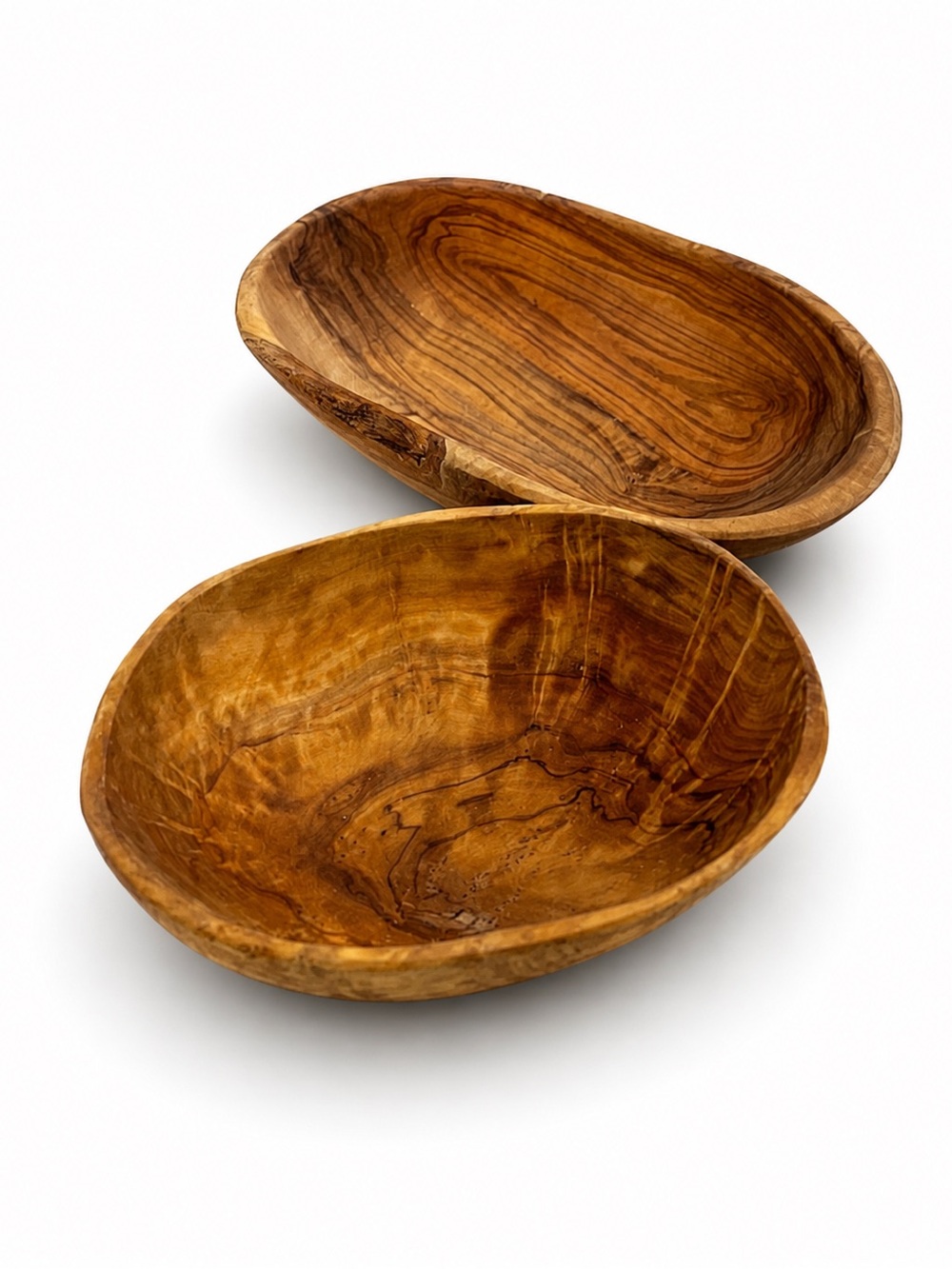 Vintage Handmade Wood Small Bowls